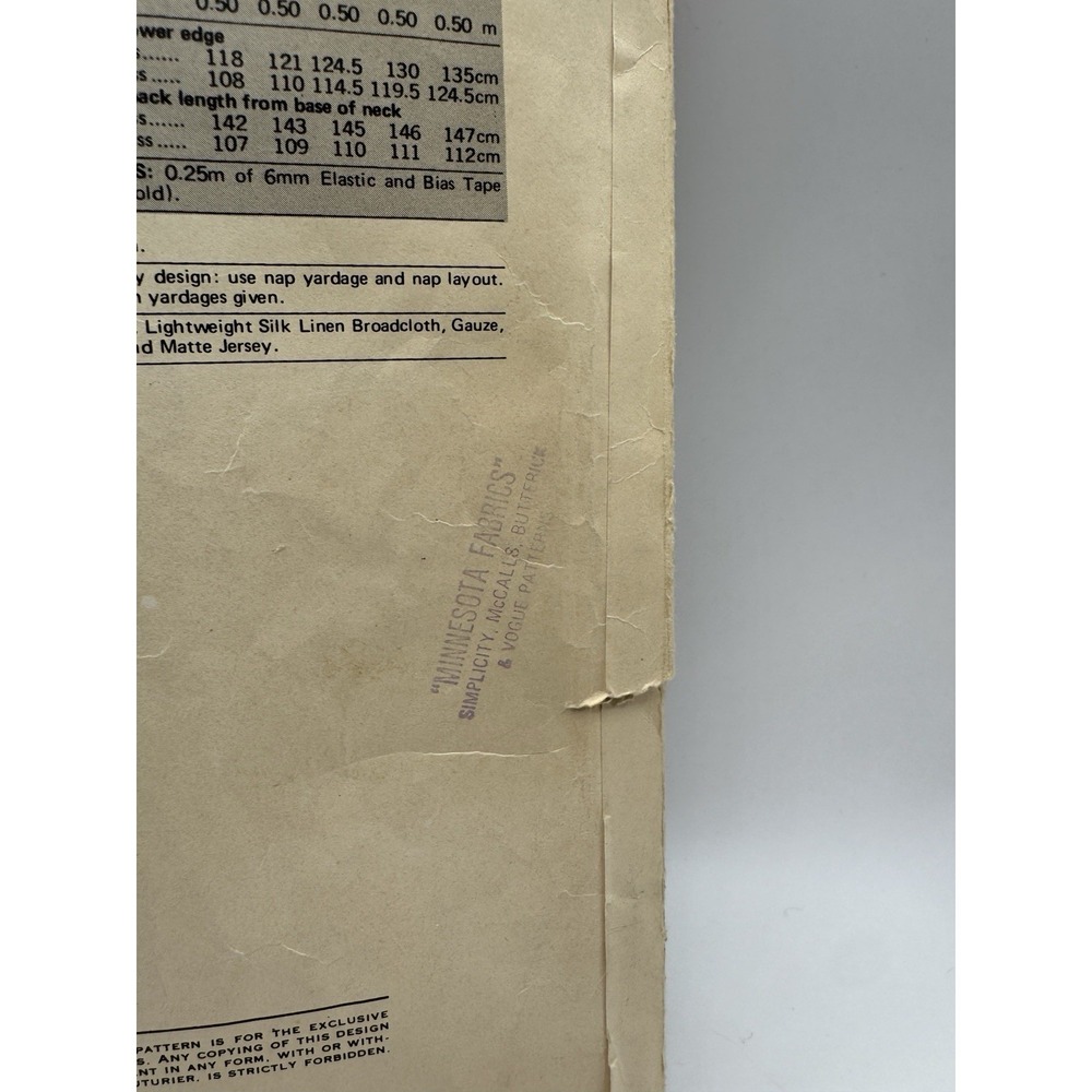 Vogue 1648 Christian Dior Paris Original Halter Dress Pattern Sz 10 Cut 1970s - Picture 6 of 15